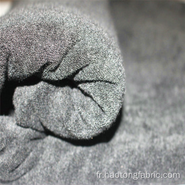 Tissu éponge T / C en molleton brossé en coton polyester